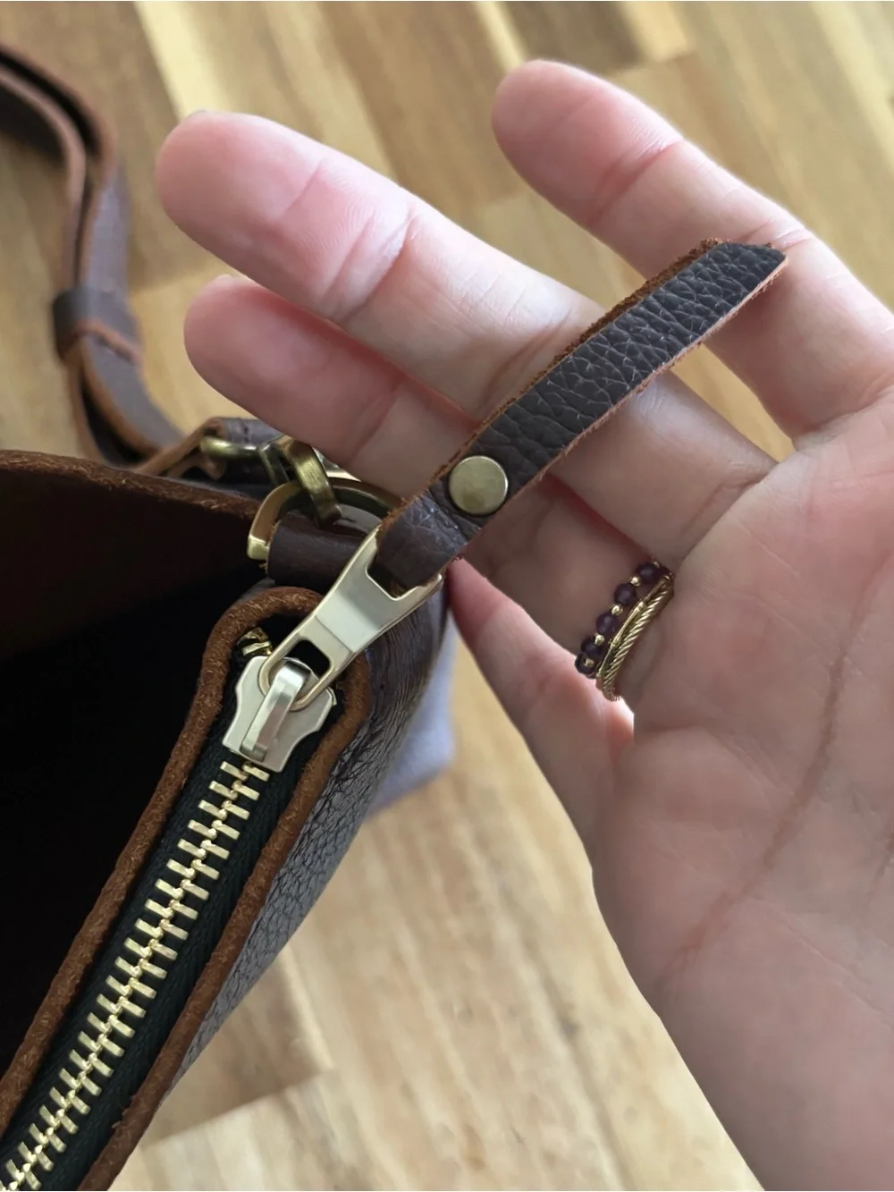Portland Leather Lrg Poppy Purse